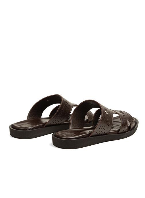 Pierre Cardin® | PC-7129 - 2162 Kahve - Erkek Terlik - Görsel 4