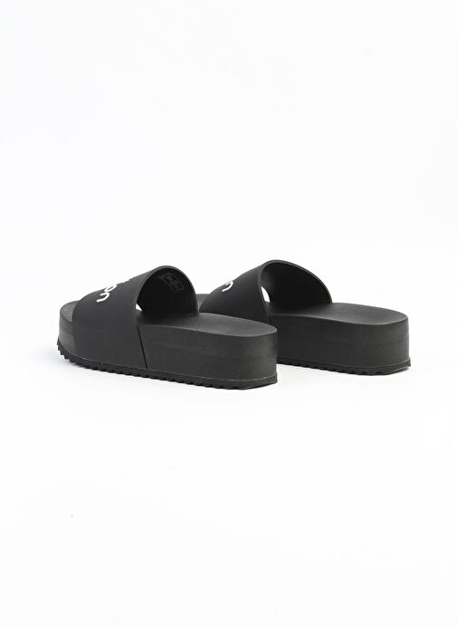 Benetton® | BN-1212- 3489 Siyah - Kadın Terlik - Görsel 4