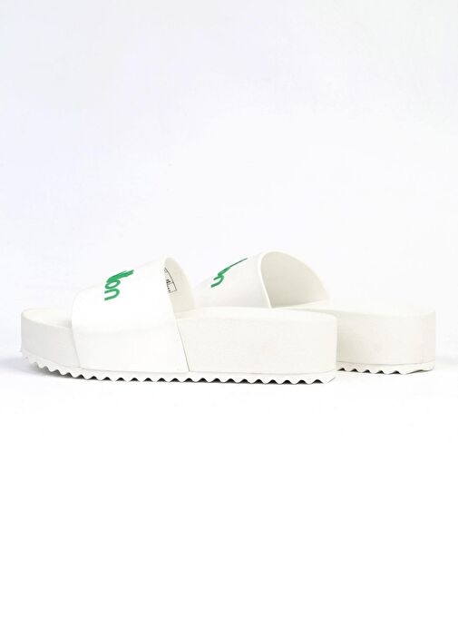 Benetton® | BN-1212- 3489 Beyaz-Kadın Terlik - Görsel 3