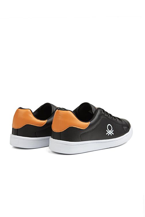 Benetton® | BN-30448 - 3542 Siyah Beyaz - Kadın Spor Ayakkabı - Görsel 4