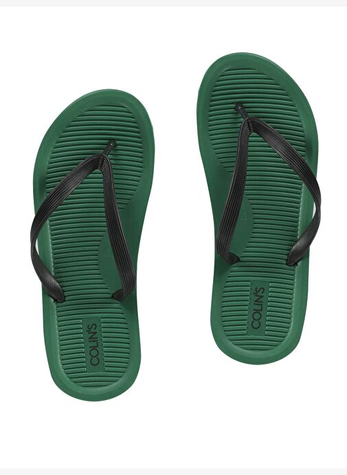 Erkek Yeşil Terlik - Görsel 2