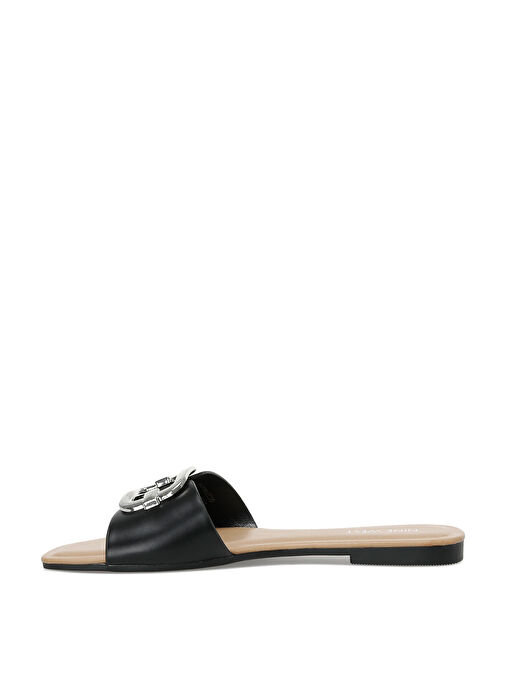 Nine West Nine West VUNCU 2FX Siyah Kadın Düz Terlik Sandalet & Terlik | Boyner Siyah - 5. görsel