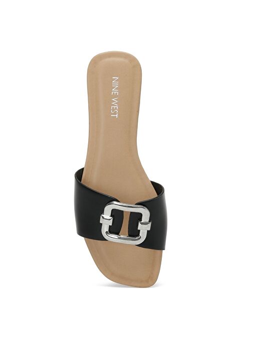 Nine West Nine West VUNCU 2FX Siyah Kadın Düz Terlik Sandalet & Terlik | Boyner Siyah - 7. görsel
