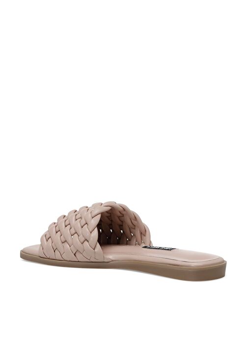 Nine West Nine West Bej SUYN 2FX NUDE Kadın Düz Terlik Sandalet & Terlik | Boyner Bej - 4. görsel