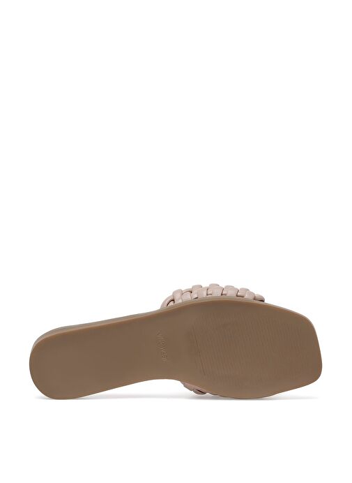 Nine West Nine West Bej SUYN 2FX NUDE Kadın Düz Terlik Sandalet & Terlik | Boyner Bej - 8. görsel