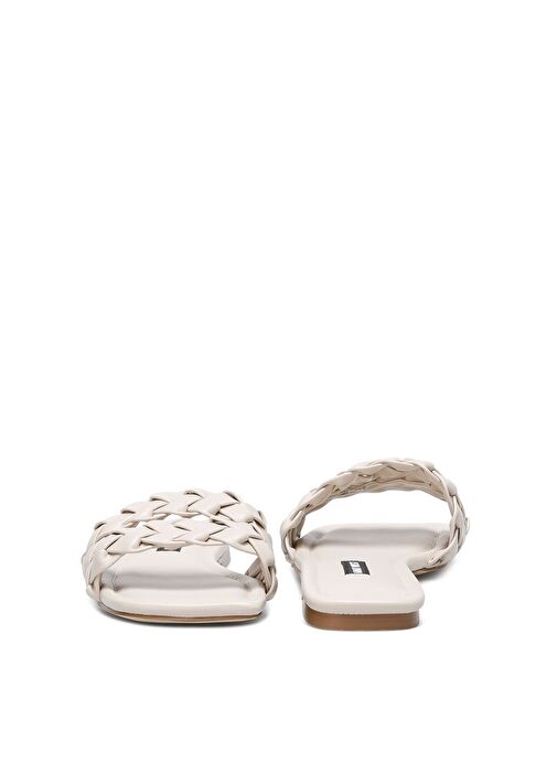 Nine West Nine West ORAGO 2FX Bej Kadın Düz Terlik Sandalet & Terlik | Boyner Bej - 6. görsel