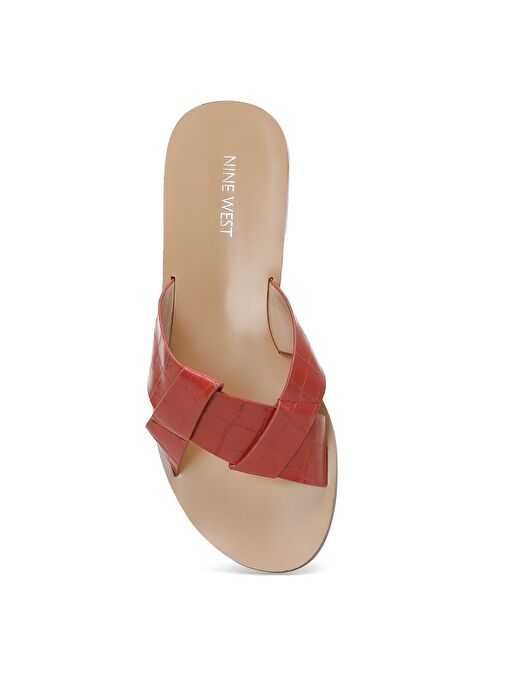 Nine West Nine West CAPRA 2FX Kırmızı Kadın Düz Terlik Sandalet & Terlik | Boyner Kırmızı - 7. görsel