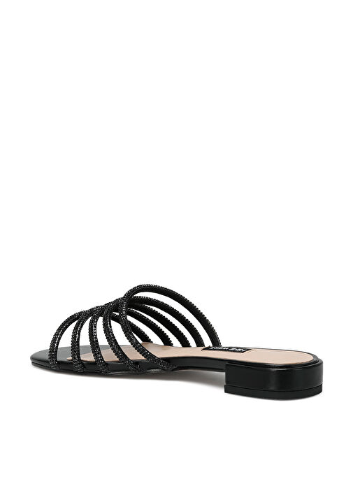 Nine West Nine West YOLEM 2FX Siyah Kadın Düz Terlik Sandalet & Terlik | Boyner Siyah - 4. görsel