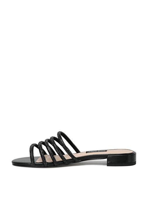Nine West Nine West YOLEM 2FX Siyah Kadın Düz Terlik Sandalet & Terlik | Boyner Siyah - 5. görsel