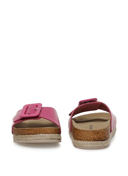 DESNA 3FX Fuşya Kadın Düz Terlik - Görsel 6