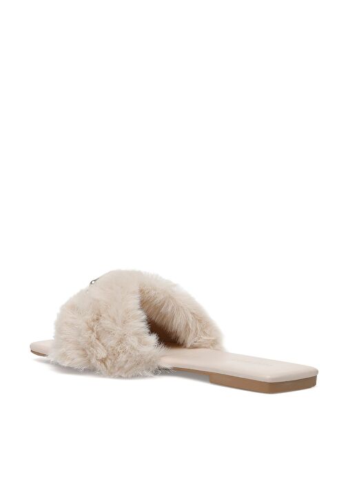 AMORA 2PR Pudra Kadın Düz Terlik - Görsel 4