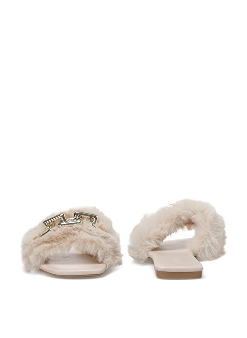 AMORA 2PR Pudra Kadın Düz Terlik - Görsel 6