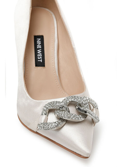 BINE2 2PR Bej Kadın Topuklu Ayakkabı - Görsel 9