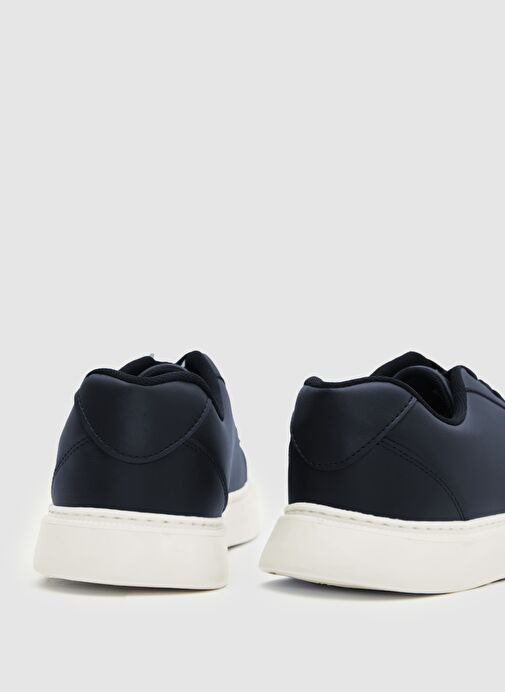 Twn Lacivert Kalın Beyaz Tabanlı Bağcıklı Sneaker Ayakkabi - Görsel 5