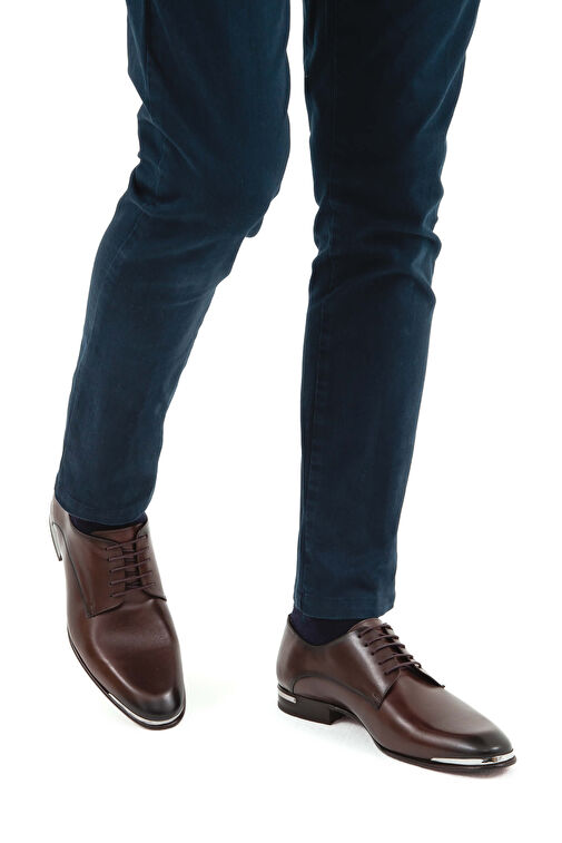 Tamer Tanca Siyah Erkek Rugan Klasik Ayakkabı 221 3400 K ERK AYK - Görsel 3