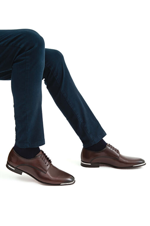 Tamer Tanca Siyah Erkek Rugan Klasik Ayakkabı 221 3400 K ERK AYK - Görsel 4