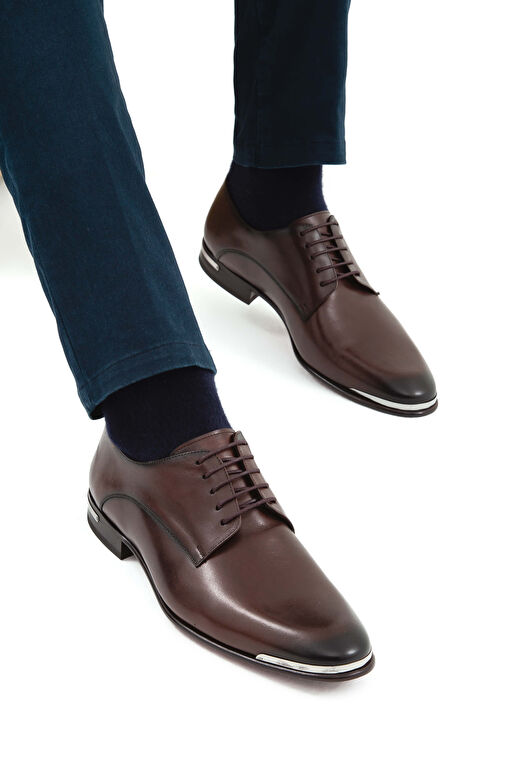 Tamer Tanca Siyah Erkek Rugan Klasik Ayakkabı 221 3400 K ERK AYK - Görsel 5