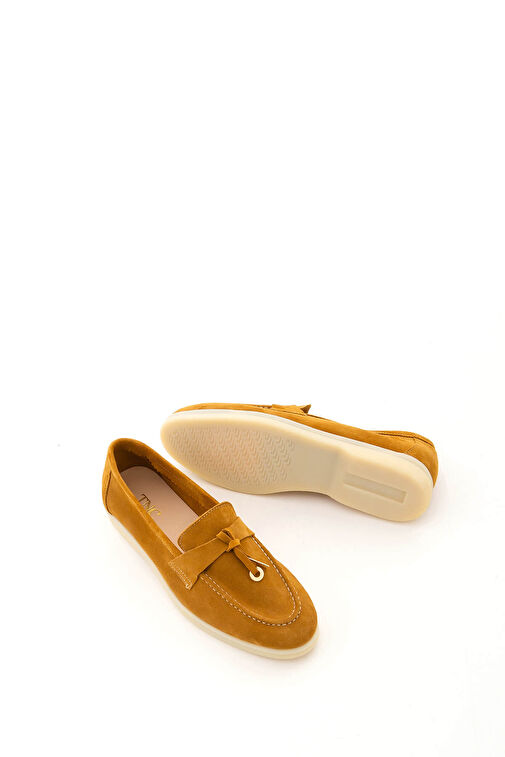 Tamer Tanca Siyah Kadın Süet Loafer 902 2015 BN AYK Y22 - Görsel 3