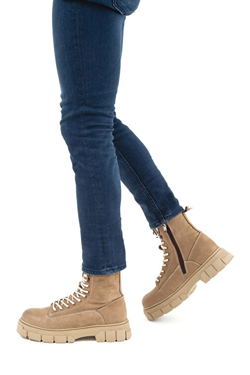 Tamer Tanca Erkek Hakiki Deri Vizon Casual Bot - Görsel 2