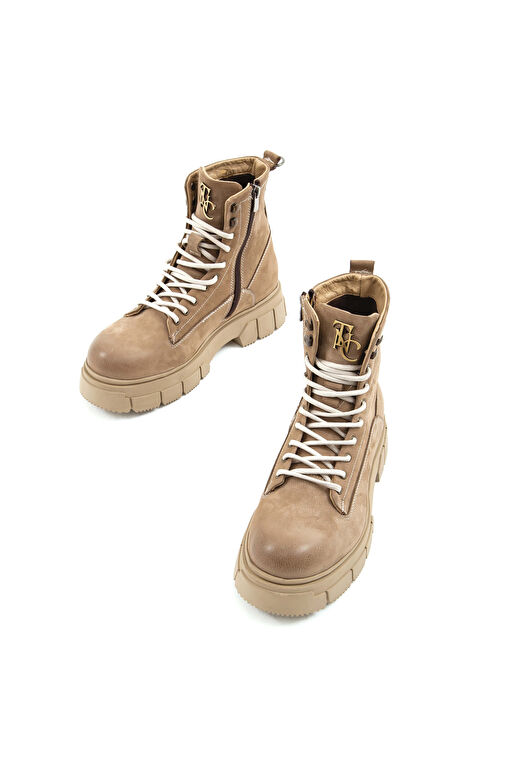 Tamer Tanca Erkek Hakiki Deri Vizon Casual Bot - Görsel 6