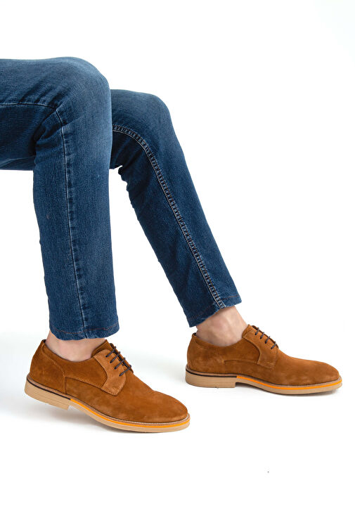 Tamer Tanca Lacivert Erkek Süet Günlük Ayakkabı 383 5194 ERK AYK SK22/23 - Görsel 4