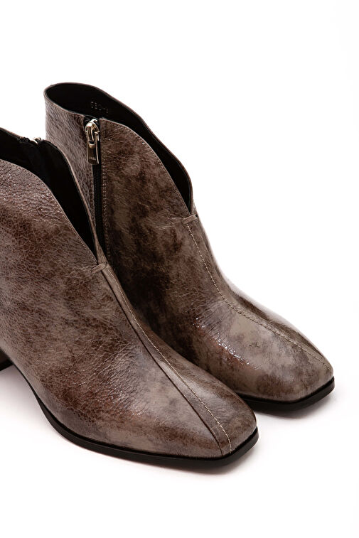 Tamer Tanca Kadın Hakiki Deri Vizon Casual Bot - Görsel 4