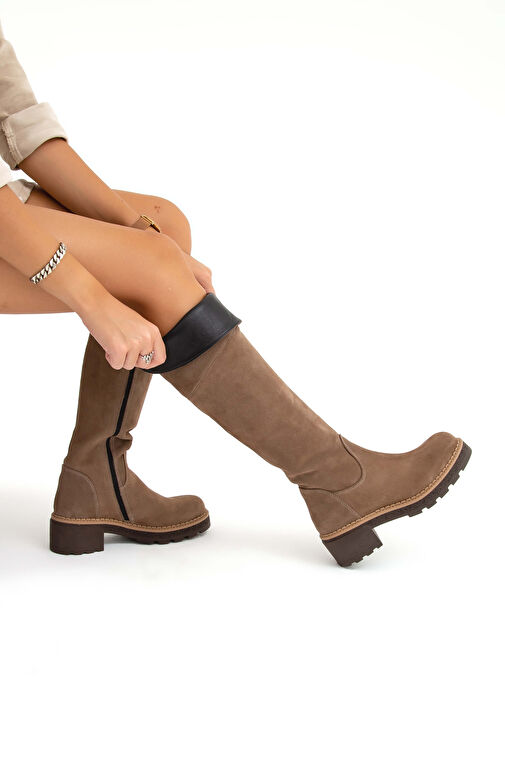Tamer Tanca Tamer Tanca Kadın Hakiki Deri Kahverengi Casual Çizme Bot | Boyner Kahverengi - 6. görsel