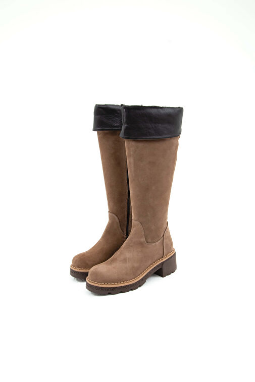 Tamer Tanca Tamer Tanca Kadın Hakiki Deri Kahverengi Casual Çizme Bot | Boyner Kahverengi - 8. görsel