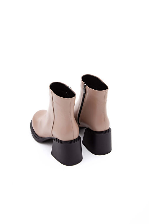 Tamer Tanca Kadın Hakiki Deri Vizon Casual Bot - Görsel 9