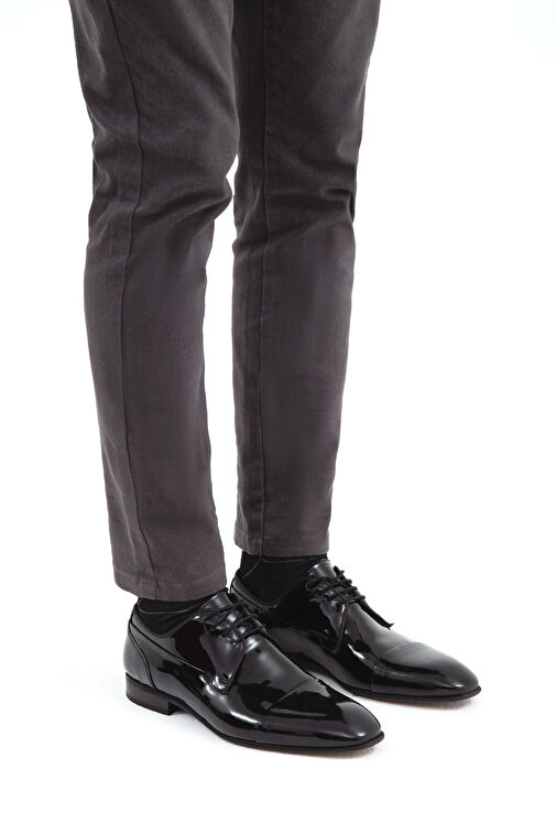 Tamer Tanca Siyah Erkek Rugan Klasik Ayakkabı 756 11950 ERK AYK SK22/23 - Görsel 3