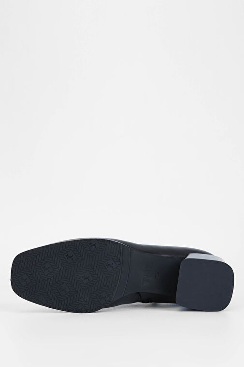 Tamer Tanca Kadın Hakiki Deri Siyah Deri Casual Bot - Görsel 7