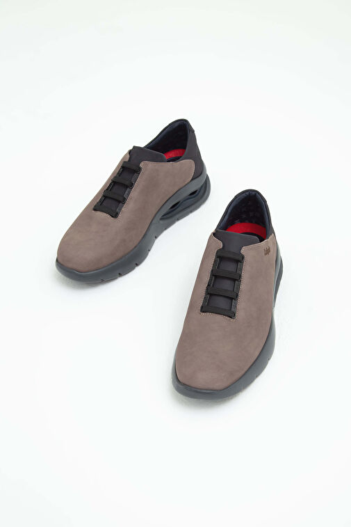 CALLAGHAN Erkek Hakiki Deri Bej Sneakers & Spor Ayakkabı - Görsel 6