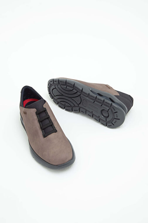 CALLAGHAN Erkek Hakiki Deri Bej Sneakers & Spor Ayakkabı - Görsel 8