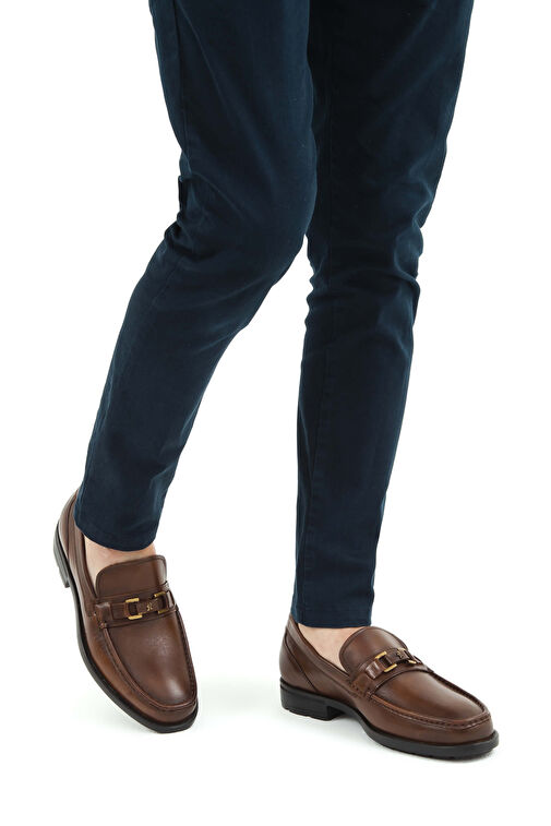 Tamer Tanca Siyah Erkek Deri Klasik Ayakkabı 383 4953 ERK AYK SK21-22 - Görsel 3