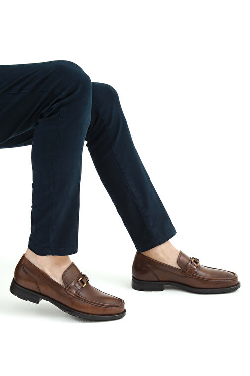 Tamer Tanca Siyah Erkek Deri Klasik Ayakkabı 383 4953 ERK AYK SK21-22 - Görsel 4