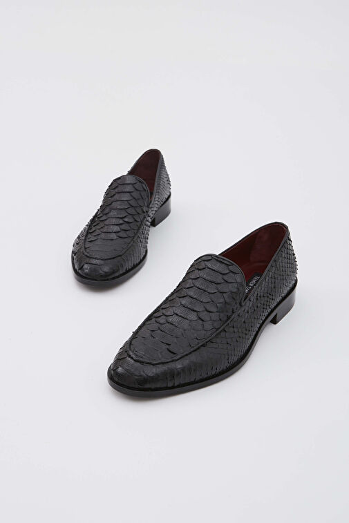 Tamer Tanca Siyah Erkek Deri Loafer 537 7246 ERK AYK Y22 - Görsel 6