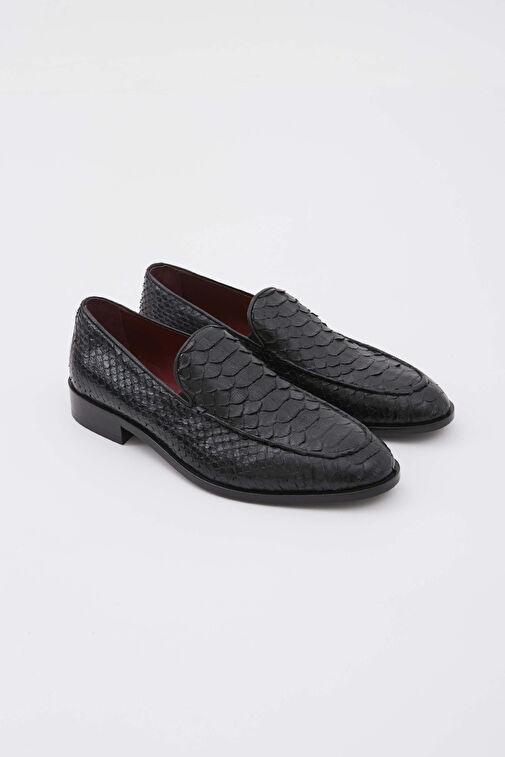 Tamer Tanca Siyah Erkek Deri Loafer 537 7246 ERK AYK Y22 - Görsel 7