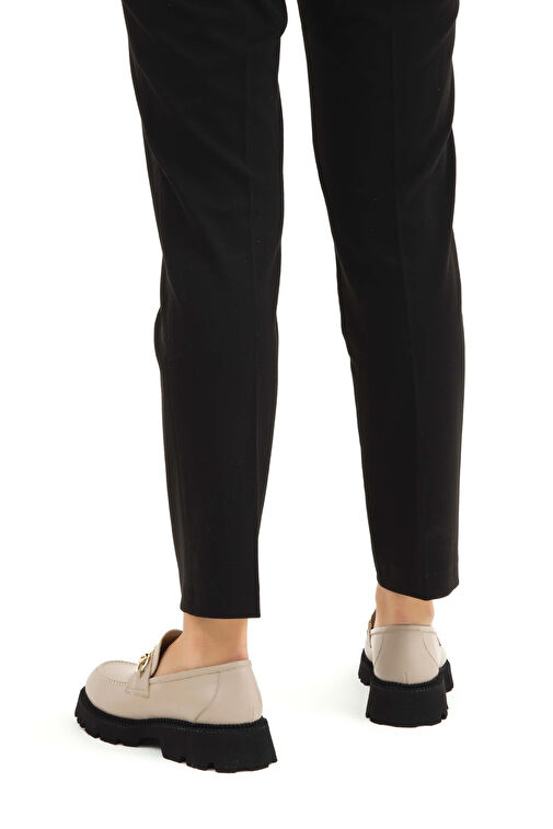 Tamer Tanca Vizon Kadın Deri Loafer 33 1000-1 BN AYK SK22/23 - Görsel 6