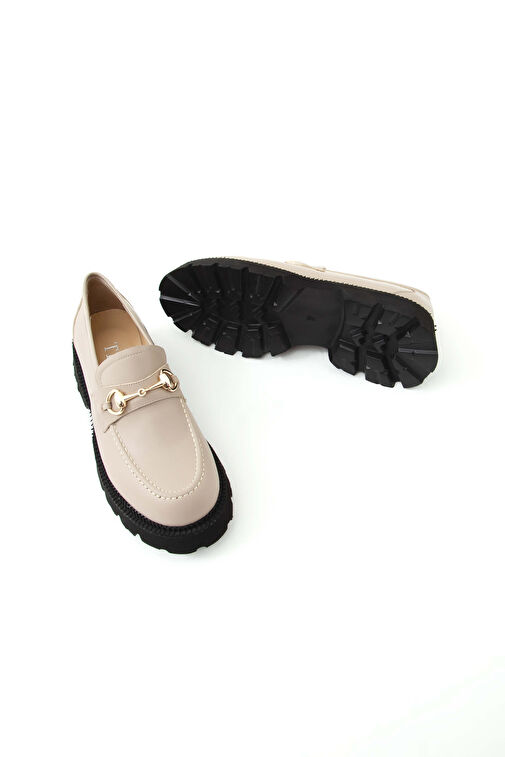 Tamer Tanca Vizon Kadın Deri Loafer 33 1000-1 BN AYK SK22/23 - Görsel 5