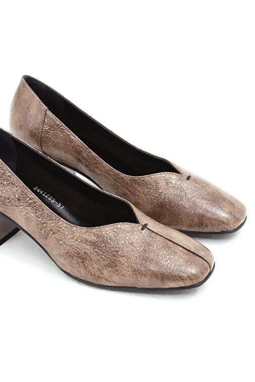 Tamer Tanca Siyah Kadın Rugan Klasik Ayakkabı 94 2441289 BN AYK Y22 - Görsel 8