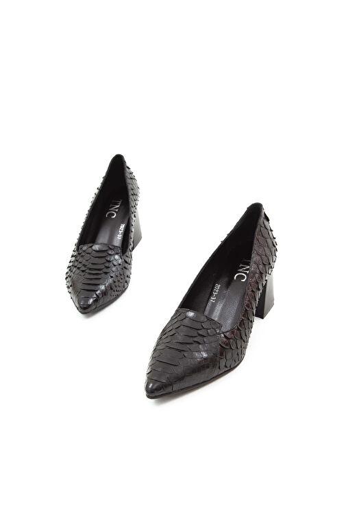 Tamer Tanca Yeşil Kadın Deri Klasik Ayakkabı 33 2023 BN AYK SK22/23 - Görsel 7