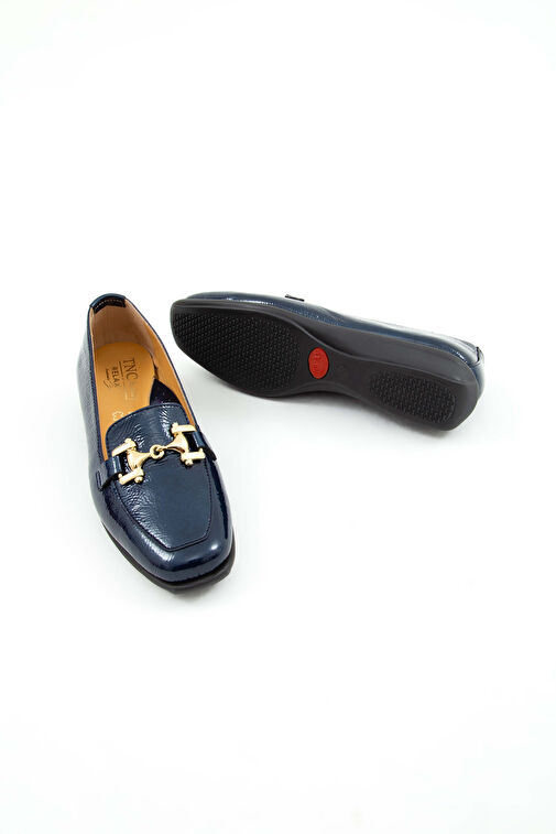 Relax Anatomic Kadın Hakiki Deri Mavi Comfort Ayakkabı - Görsel 9