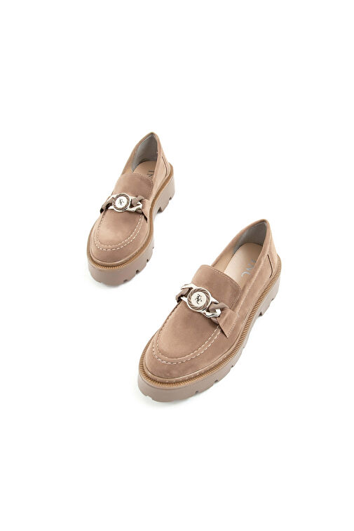 Tamer Tanca Haki Kadın Loafer 817 0890 BN AYK SK22/23 - Görsel 2