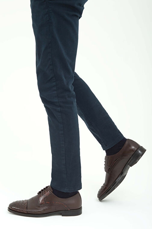 Tamer Tanca Tamer Tanca Erkek Hakiki Deri Kahverengi Klasik Ayakkabı | Boyner Kahverengi - 2. görsel