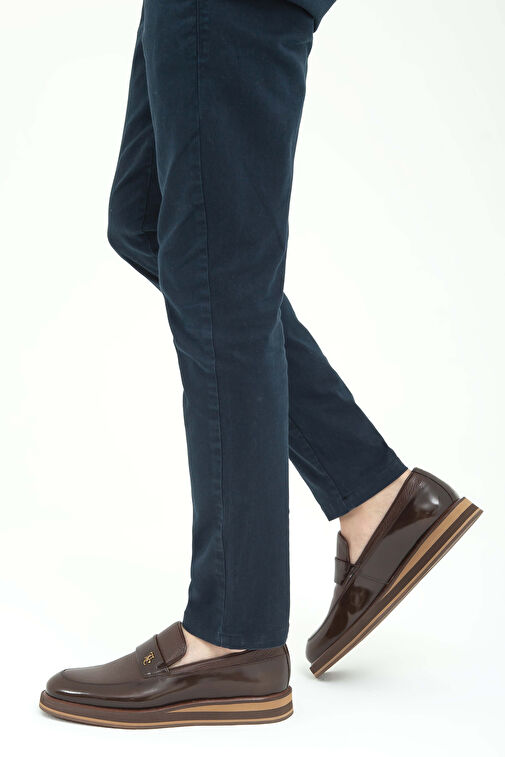 Tamer Tanca Siyah Erkek Deri Günlük Ayakkabı 183 20067 ERK AYK SK22/23 - Görsel 2