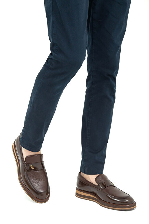 Tamer Tanca Siyah Erkek Deri Günlük Ayakkabı 183 20067 ERK AYK SK22/23 - Görsel 3