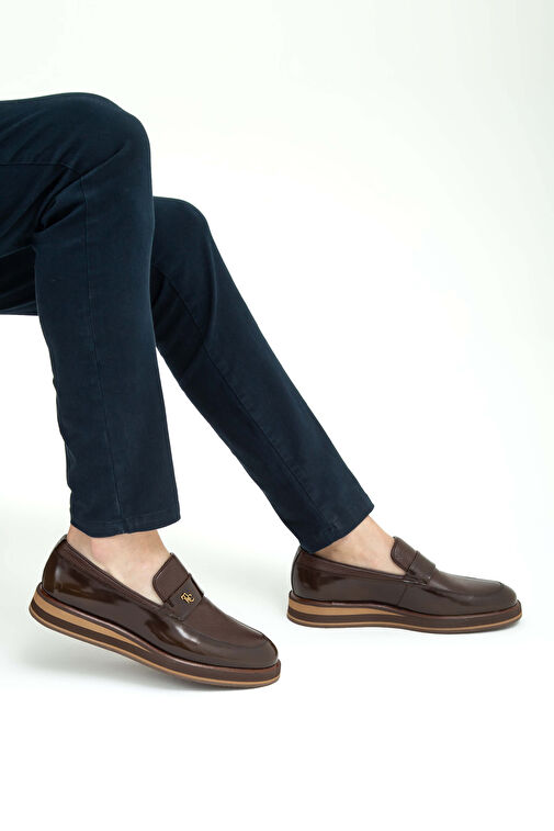 Tamer Tanca Siyah Erkek Deri Günlük Ayakkabı 183 20067 ERK AYK SK22/23 - Görsel 4