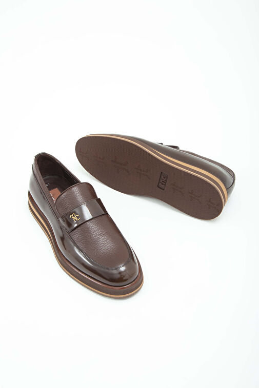 Tamer Tanca Siyah Erkek Deri Günlük Ayakkabı 183 20067 ERK AYK SK22/23 - Görsel 8