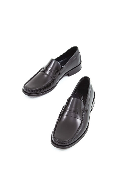 Tamer Tanca Bordo Erkek Deri Loafer 01 R-4163 K ERK AYK SK22/23 - Görsel 6
