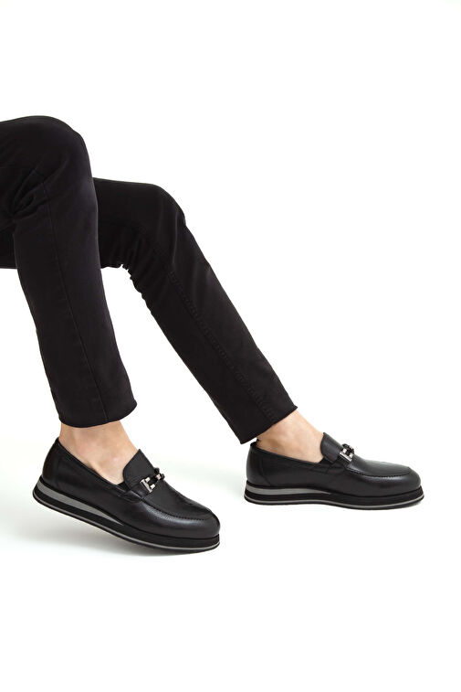 Tamer Tanca Kahverengi Erkek Deri Loafer 708 4503 ERK AYK SK22/23 - Görsel 3